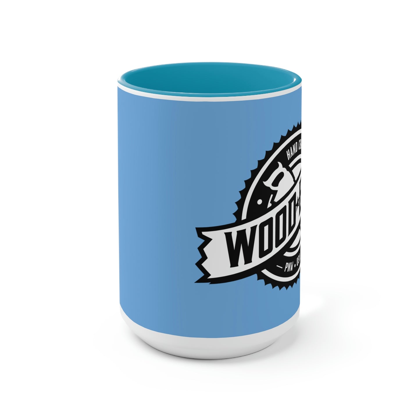 Two-Tone Coffee Mugs, 15oz