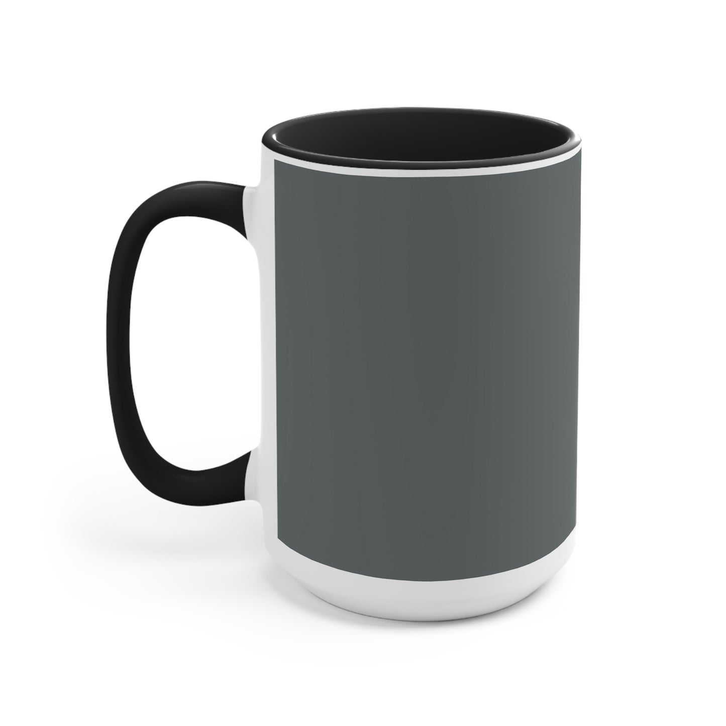 Two-Tone Coffee Mugs, 15oz