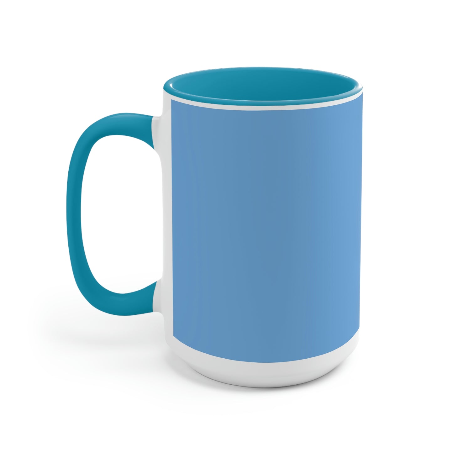 Two-Tone Coffee Mugs, 15oz