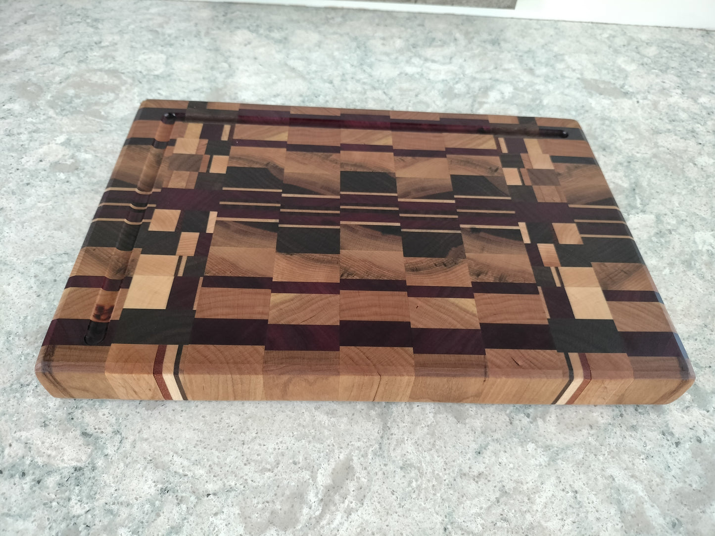 Mosaic EndGrain 01 Cutting Board and Serving Platter