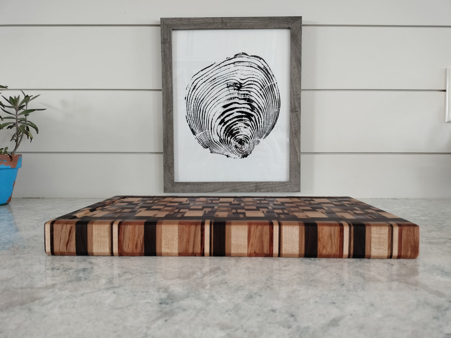 Mosaic EndGrain 02 Cutting Board and Serving Platter