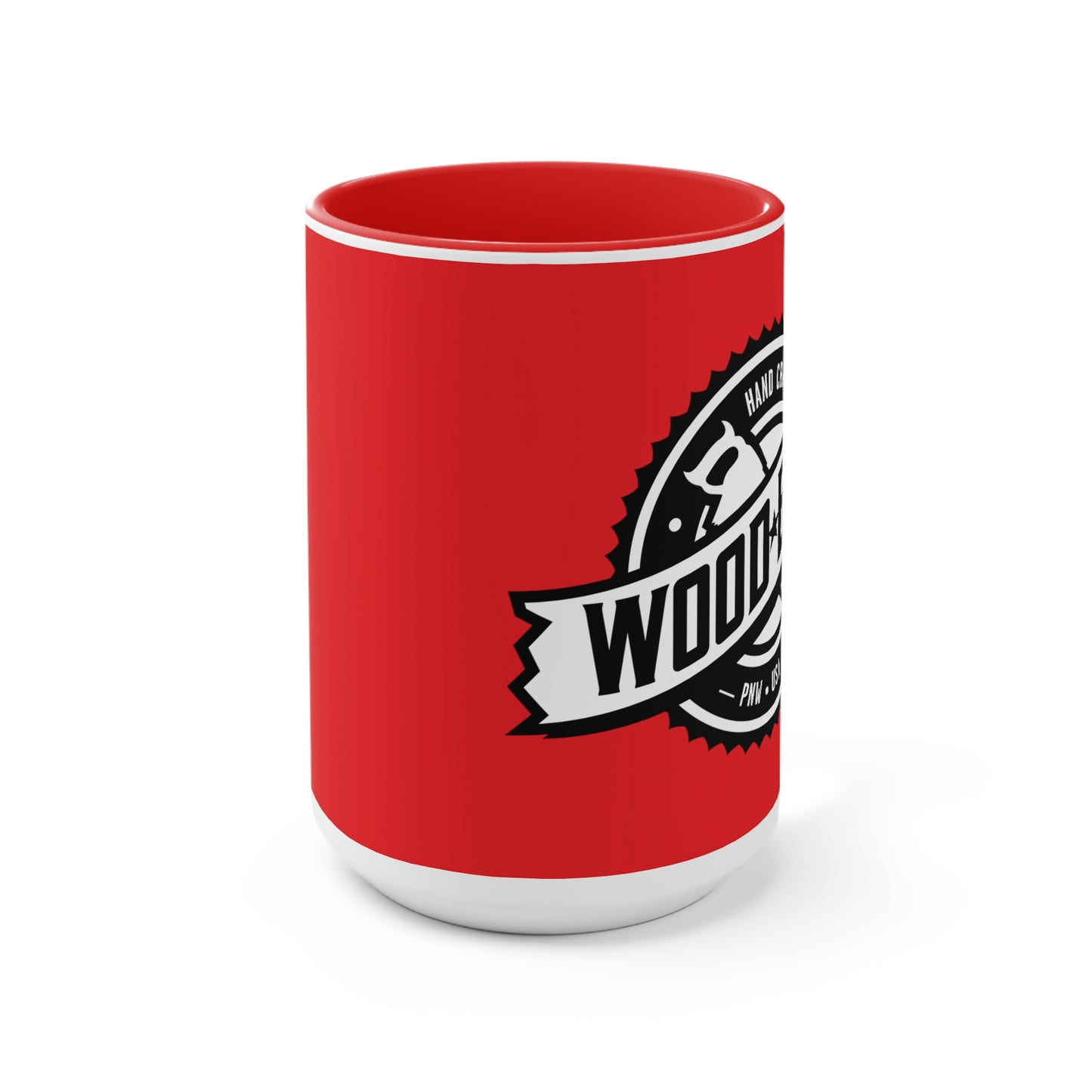 Two-Tone Coffee Mugs, 15oz